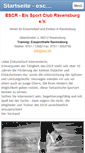 Mobile Screenshot of escr.de